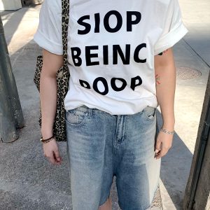 High-Waisted Slim Straight Wide-Leg Denim Pants for Women - Versatile Casual Style for Spring/Summer 2025