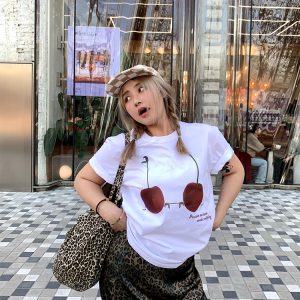 High-Waisted Slimming Leopard Print Skirt for Women - Versatile Loose Long Skirt for Spring/Summer 2025 Fashion