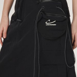 High-Waisted Vintage-Inspired Quick-Dry Work Skirt for Women - Casual Cool Slim Long Skirt, Perfect for American Style Outfits