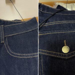 High-Waisted Wide-Leg Jeans for Women - Light Fabric, Deep Blue, Retro American Style, Casual Spring Fashion