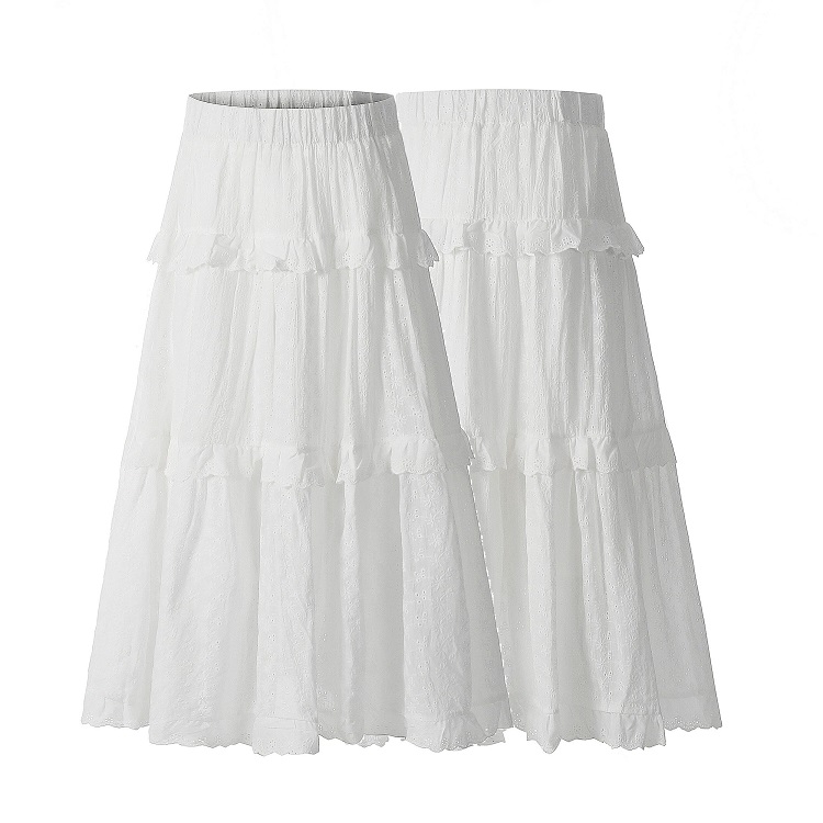 Hollow Lace Long Skirt - Elegant Cake Skirt for Women, Perfect for 90s Style and Special Occasions, Limited Time Discount