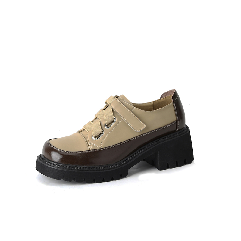 Italian-Style Soft-Soled Platform Shoes for Petites - Genuine Leather Thick-Soled Comfort Footwear Italian-Style Soft-Soled Platform Shoes for Petites - Genuine Leather Thick-Soled Comfort Footwear
