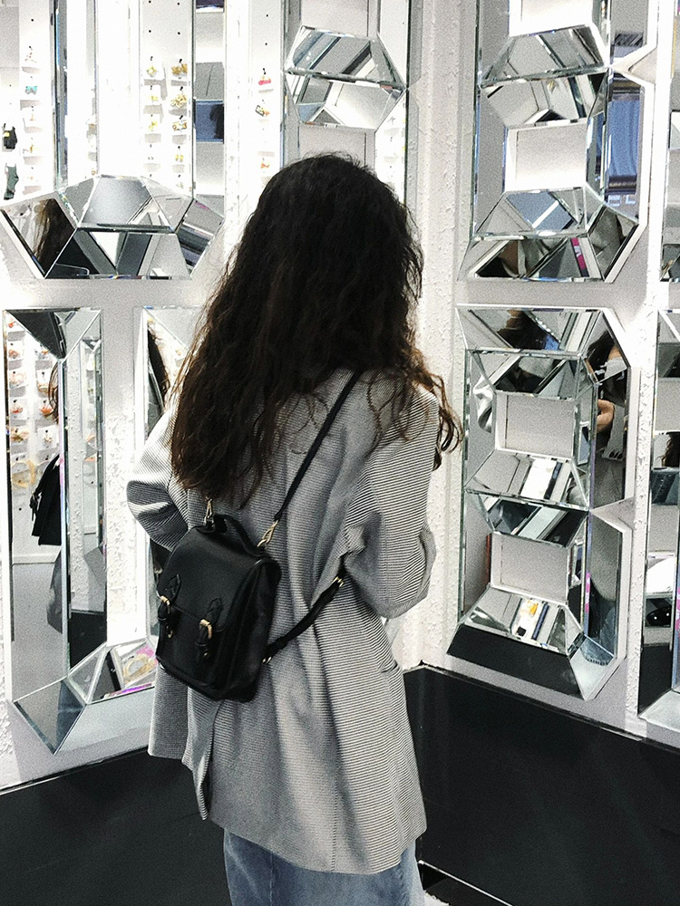 Japanese JK Uniform Bag - Retro British Style Small Handbag & Backpack for Y2K Aesthetic, Niche Design Shoulder Bag Japanese JK Uniform Bag - Retro British Style Small Handbag & Backpack for Y2K Aesthetic, Niche Design Shoulder Bag