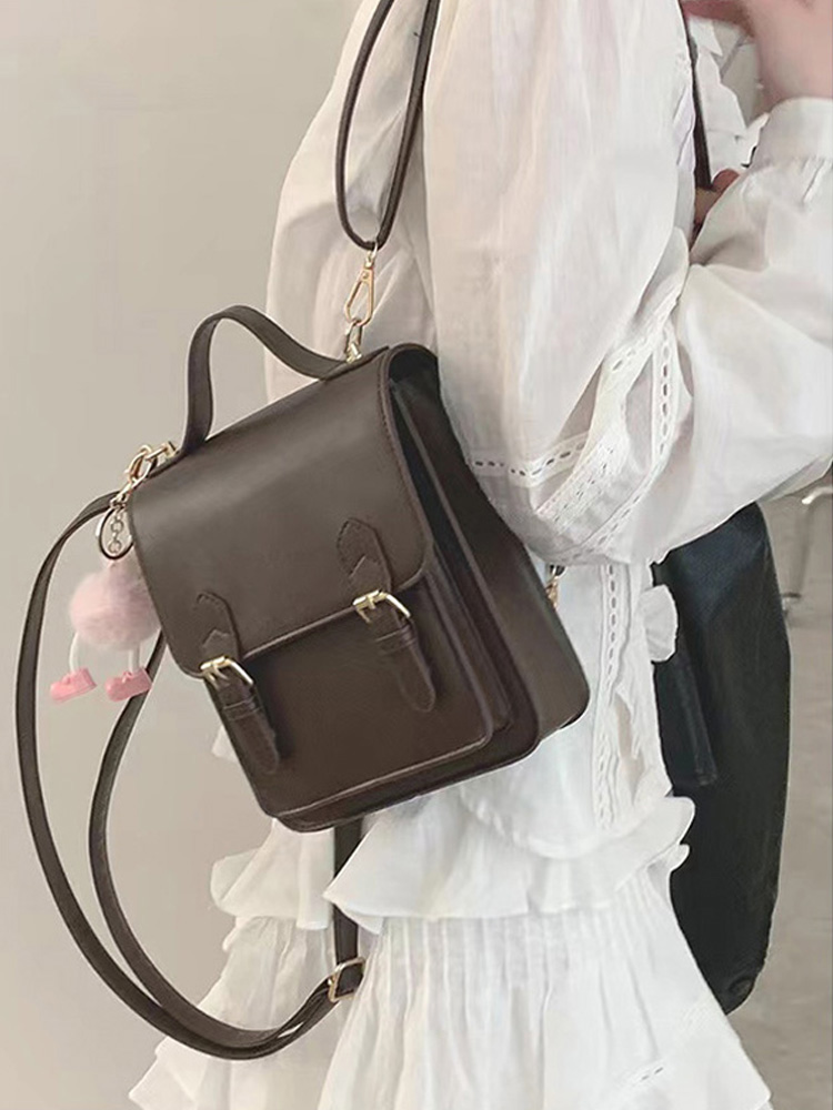 Japanese JK Uniform Bag - Retro British Style Small Handbag & Backpack for Y2K Aesthetic, Niche Design Shoulder Bag Japanese JK Uniform Bag - Retro British Style Small Handbag & Backpack for Y2K Aesthetic, Niche Design Shoulder Bag