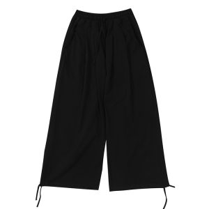 Japanese Retro Loose Sweatpants for Men and Women - Simple Versatile Straight-Leg Drawstring Harem Pants, Spring Fashion