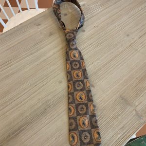 Japanese Retro Wide Bow Tie with Trendy Cartoon Print - Handmade Vintage Casual Korean Style Accessory