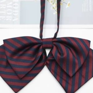 Japanese School Uniform Bow Tie Decoration for Women - Pudding Bear Original JK Style Non-Iron Shirt Accessory
