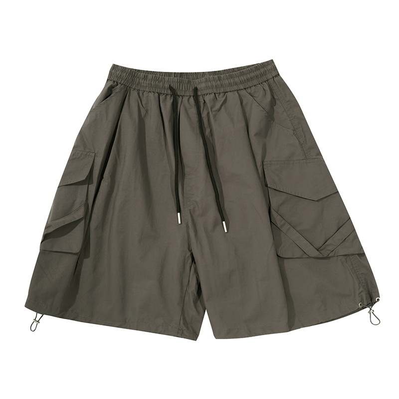 Japanese-Style Loose Multi-Pocket Five-Point Shorts for Men and Women | Summer Street Fashion Shorts