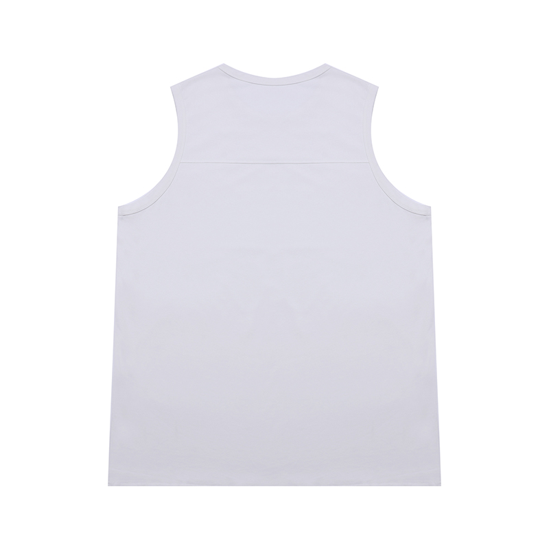 Japanese Style Loose Sleeveless Vest for Men - Simple Versatile Solid Color Pure Cotton Summer Shirt
