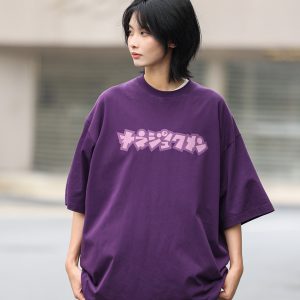 Japanese Style Printed Short-Sleeve T-Shirt for Men - Trendy Loose Casual Tee, Summer Fashion Essential