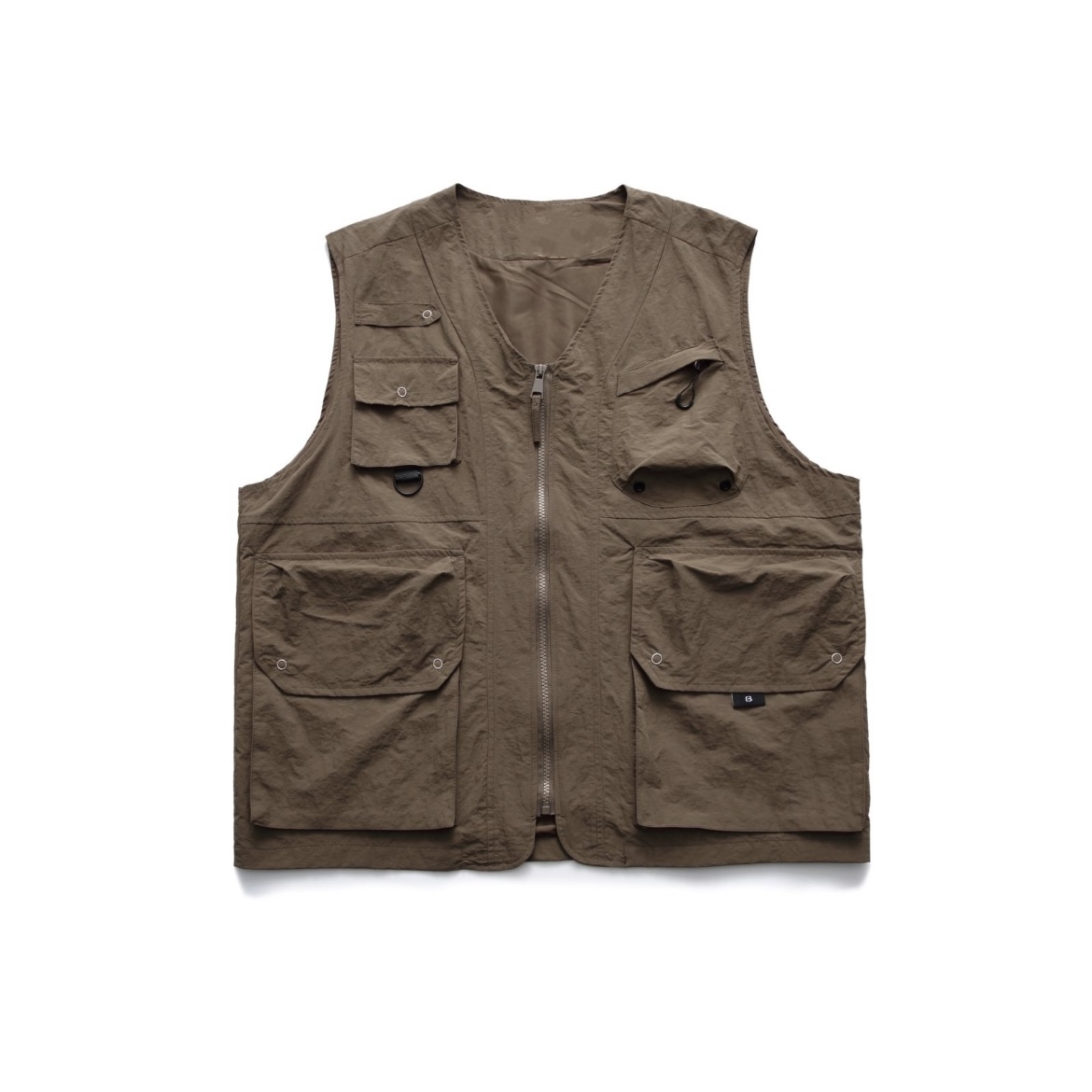 Japanese-Style Retro Multi-Pocket Vest for Men and Women - Casual Loose Sleeveless Layering Outerwear for Spring and Autumn