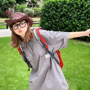 Japanese-Style Retro Summer Short-Sleeve Unisex Polo Shirt - Loose Fit City Boy Half-Sleeve Top