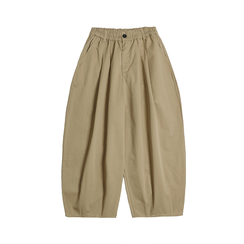 Japanese-Style Wide-Leg Pants for Men - Retro Autumn Loose Fit, Versatile Work Pants, Trendy Casual Fashion