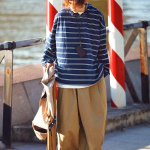 Japanese-Style Wide-Leg Pants for Men - Retro Autumn Loose Fit, Versatile Work Pants, Trendy Casual Fashion