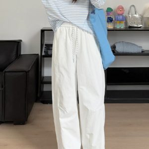 Japanese-Style Women's Balloon Pants - Flattering Loose Wide-Leg Casual Trousers in Small and Plus Sizes
