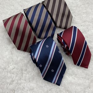 JK Uniform Pudding Bear Set - Plaid Skirt, DK Striped Tie, Decorative Bow Tie, Japanese Style, Cute Girls' College Outfit