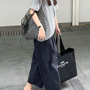 Khaki Japanese-Style Plus-Size Women's Balloon Casual Pants - Summer Lightweight Nine-Point Harem Trousers