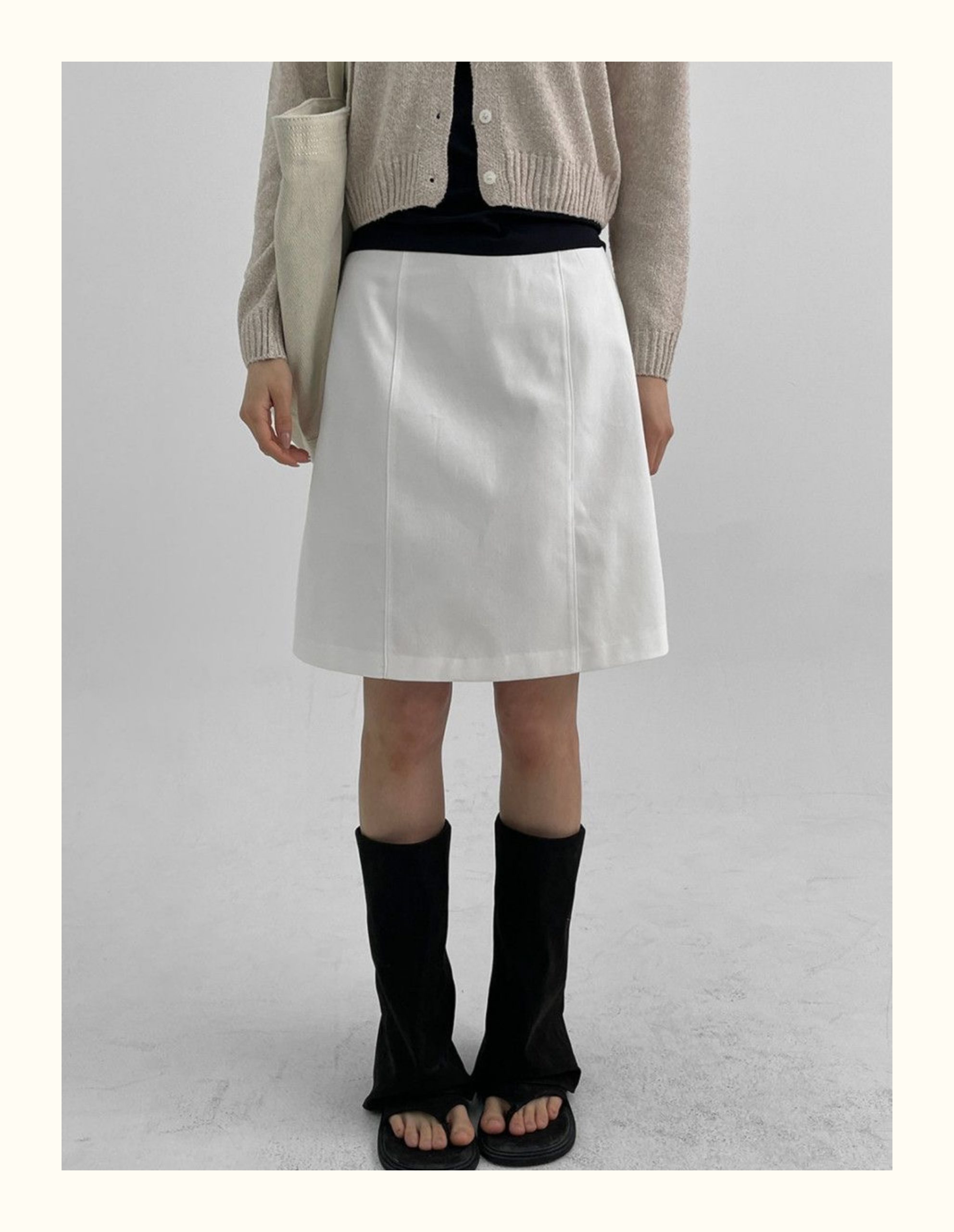 Khaki Midi Skirt for Women - Versatile Summer Bodycon Work Skirt, Professional Mid-Length Commuting Style, Chic Office Essential Khaki Midi Skirt for Women - Versatile Summer Bodycon Work Skirt, Professional Mid-Length Commuting Style, Chic Office Essential