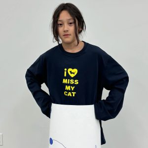 Korean Style Casual Printed Long Sleeve T-Shirt for Pets - Age-Reducing Design, Versatile Pure Cotton for Autumn and Winter