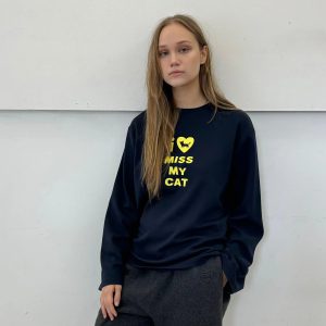 Korean Style Casual Printed Long Sleeve T-Shirt for Pets - Age-Reducing Design, Versatile Pure Cotton for Autumn and Winter