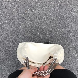 Korean Style Large Capacity Chain Tote Bag for Women - Trendy Underarm Shoulder Bag for Commuting and Daily Use 2023