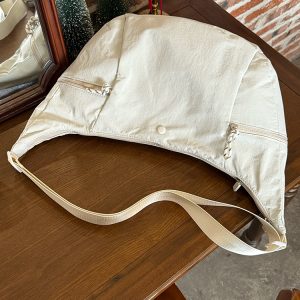 Korean Style Large-Capacity Nylon Tote Bag for Women - 2025 High-End Shoulder Crossbody Bag