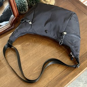 Korean Style Large-Capacity Nylon Tote Bag for Women - 2025 High-End Shoulder Crossbody Bag