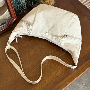 Korean Style Large-Capacity Nylon Tote Bag for Women - 2025 High-End Shoulder Crossbody Bag