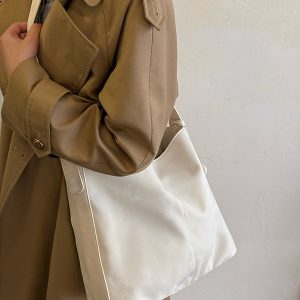 Korean-Style Large-Capacity Tote Bag 2025 - High-End Commuting Crossbody, Versatile Mother-and-Child Bag for Everyday Use