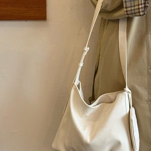 Korean-Style Large-Capacity Tote Bag 2025 - High-End Commuting Crossbody, Versatile Mother-and-Child Bag for Everyday Use