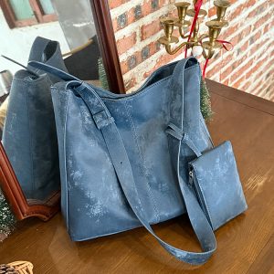 Korean-Style Large-Capacity Tote Bag 2025 - High-End Commuting Crossbody, Versatile Mother-and-Child Bag for Everyday Use