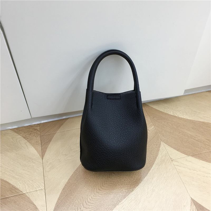 Korean Style Mini Bucket Bag - Lightweight Vertical Handheld Crossbody Bag, Versatile Small Tote for Everyday Use