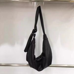 Korean Style Vintage Soft Leather Dumpling Bag - Large Capacity Casual Crossbody Shoulder Bag for Everyday Use