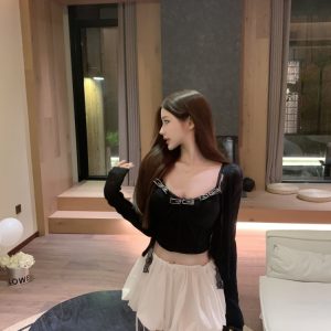 Lace Cardigan - Lightweight Knitted White Coat, Versatile 90s Style, Internet Celebrity Fashion Must-Have