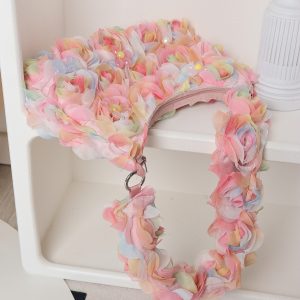 Lace Flower Underarm Bag - Pink Fairy Romantic Crossbody Bag for Spring/Summer, Sweet Girl Aesthetic, Niche Design