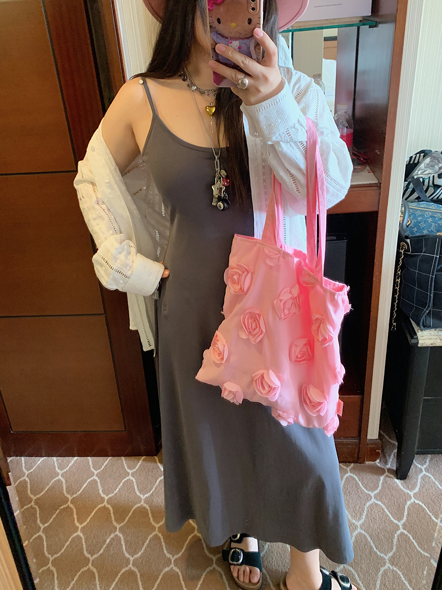 Lace-Up Shirt and Skirt Women's Set - Plus Size Summer 2025 Two-Piece Outfit in Trendy Korean Style Lace-Up Shirt and Skirt Women's Set - Plus Size Summer 2025 Two-Piece Outfit in Trendy Korean Style