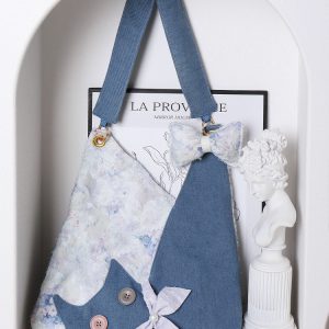 Large Capacity Cowboy Cat Underarm Crossbody Hobo Bag for Women - 2025 Spring/Summer Collection