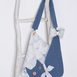 Large Capacity Cowboy Cat Underarm Crossbody Hobo Bag for Women - 2025 Spring/Summer Collection