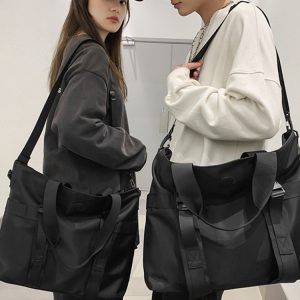 Large Capacity Crossbody Bag - 2025 Summer Shoulder Tote for Students & Laptops - Stylish and Practical Design