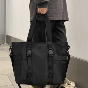 Large Capacity Crossbody Bag - 2025 Summer Shoulder Tote for Students & Laptops - Stylish and Practical Design