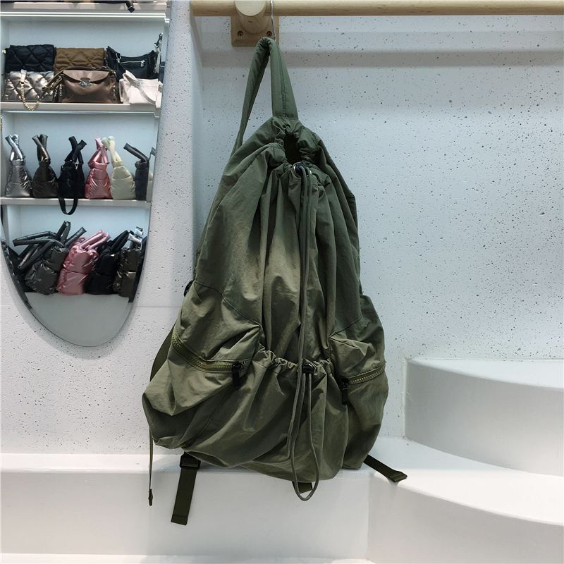 Large Capacity Drawstring Backpack for Students - Casual Ultra-Light Shoulder Bag for Travel, Outdoor, and Daily Use Large Capacity Drawstring Backpack for Students - Casual Ultra-Light Shoulder Bag for Travel, Outdoor, and Daily Use