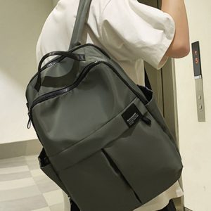 Large Capacity French Double Shoulder Bag - Simple Sports Backpack for Students & Travel - Versatile School Bag for Short Trips