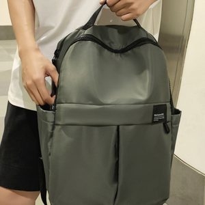 Large Capacity French Double Shoulder Bag - Simple Sports Backpack for Students & Travel - Versatile School Bag for Short Trips