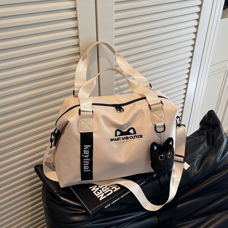 Large Capacity Handheld and Crossbody Luggage Bag with Wet-Dry Separation for Sports, Fitness, Travel, and Maternity - Versatile and Fashionable