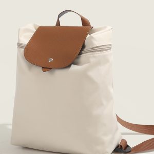 Large Capacity Lightweight Nylon Canvas Backpack for Women - Versatile Casual Commuting School Bag, Perfect for Students