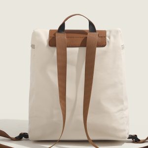 Large Capacity Lightweight Nylon Canvas Backpack for Women - Versatile Casual Commuting School Bag, Perfect for Students