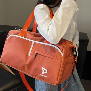 Large Capacity Lightweight Women's Tote Bag - 2025 Fashion Travel Bag for Short Trips, Gym, and Sports