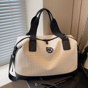 Large Capacity Lightweight Women's Travel Bag - Versatile Commuter Tote, Gym Bag, and Maternity Luggage for Business Trips