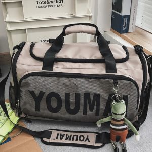 Large Capacity Men's Tote Bag, Portable Travel Bag, Sports Training Fitness Bag for Women, Ideal for Short Trips