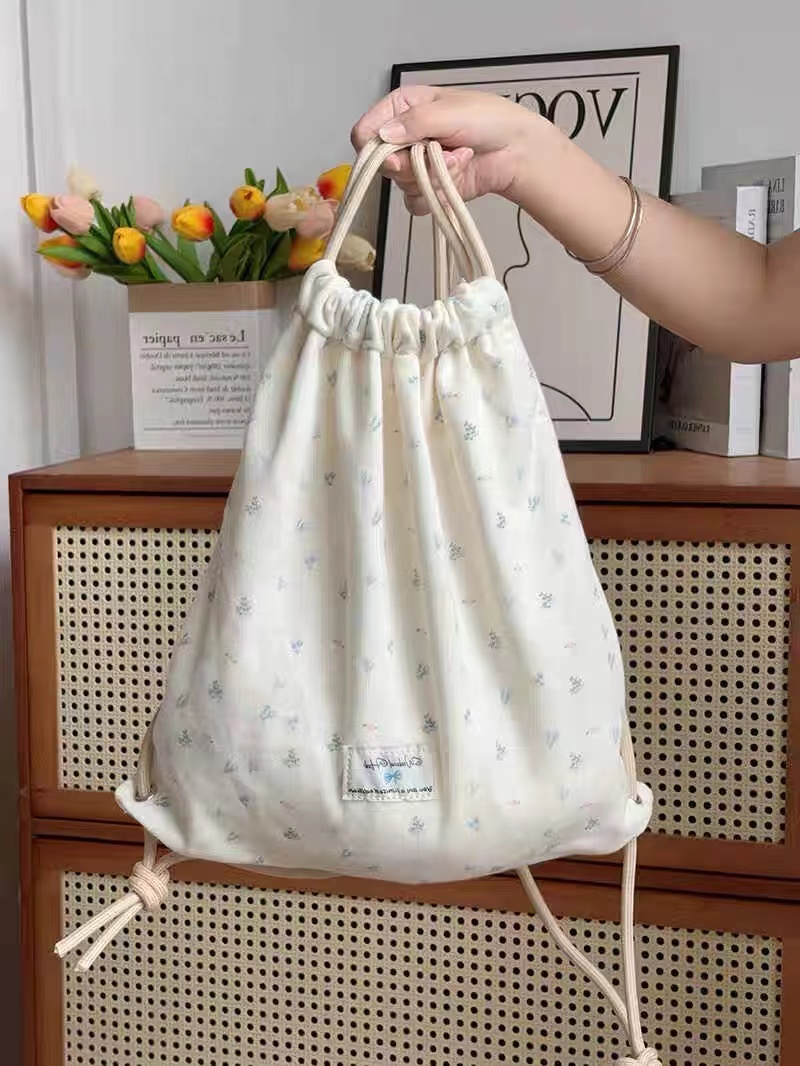 Large Capacity Minimalist Printed Letter Backpack - Versatile Canvas Drawstring Commuting School Bag 2025 Large Capacity Minimalist Printed Letter Backpack - Versatile Canvas Drawstring Commuting School Bag 2025